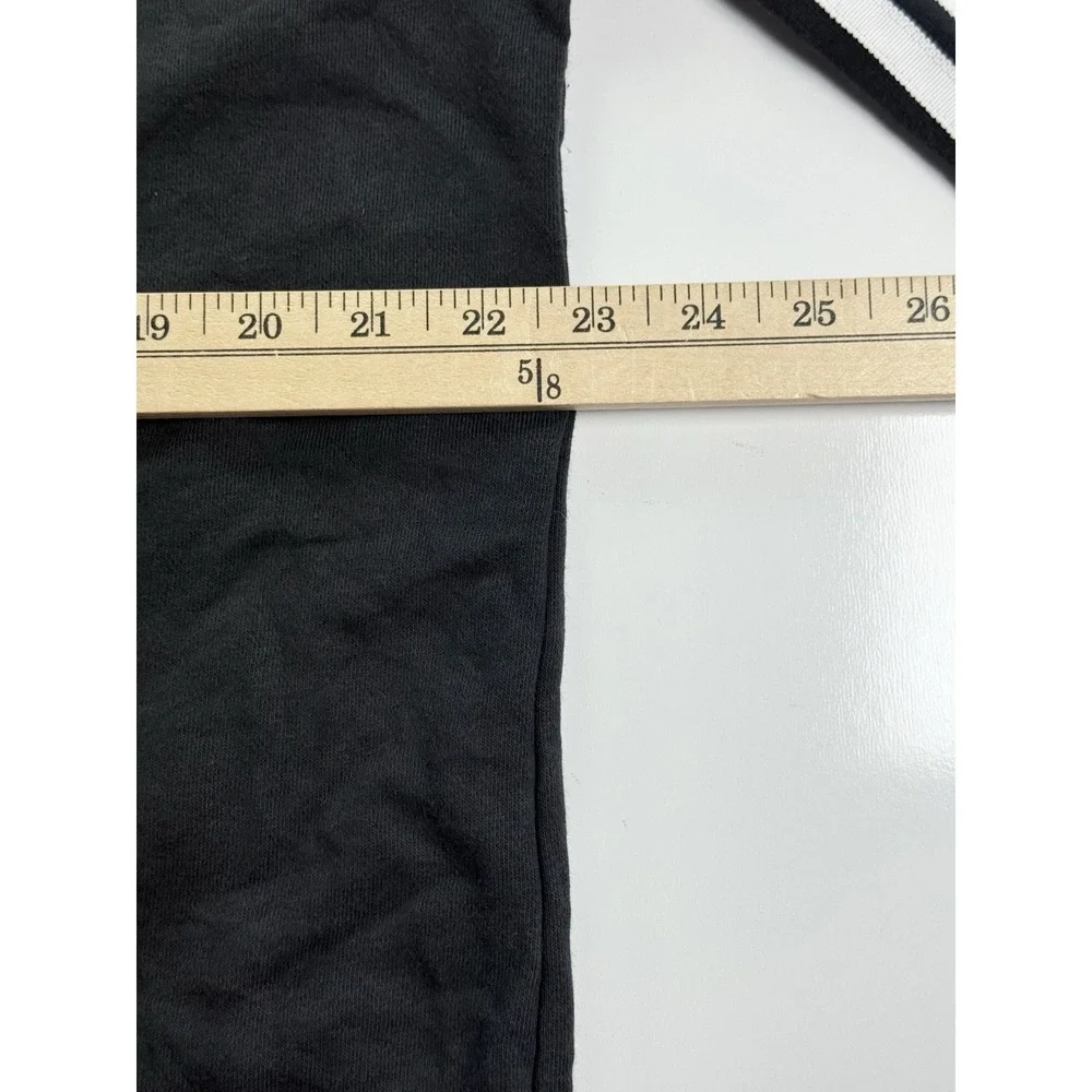 Adidas Essentials‎ 3-Stripes Crewneck Sweatshirt in Black Size Medium